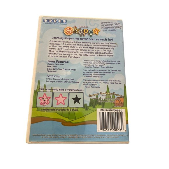Preschool Prep Media Preschool Prep Meet The Shapes Educational Dvd Preschool prep media preschool prep meet the shapes educational dvd